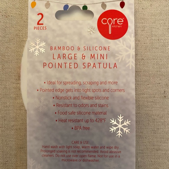 Christmas Dogs On Skis & Snowboards Cutting Board & Christmas Dog Spatula Set - Picture 12 of 14